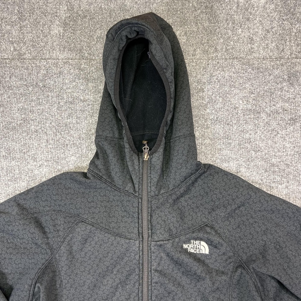 The North Face Summit Series WindWall Jacket Womens Medium Gray Hooded Softshell - Picture 5 of 13